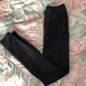 Black trouser pants from UNIQLO